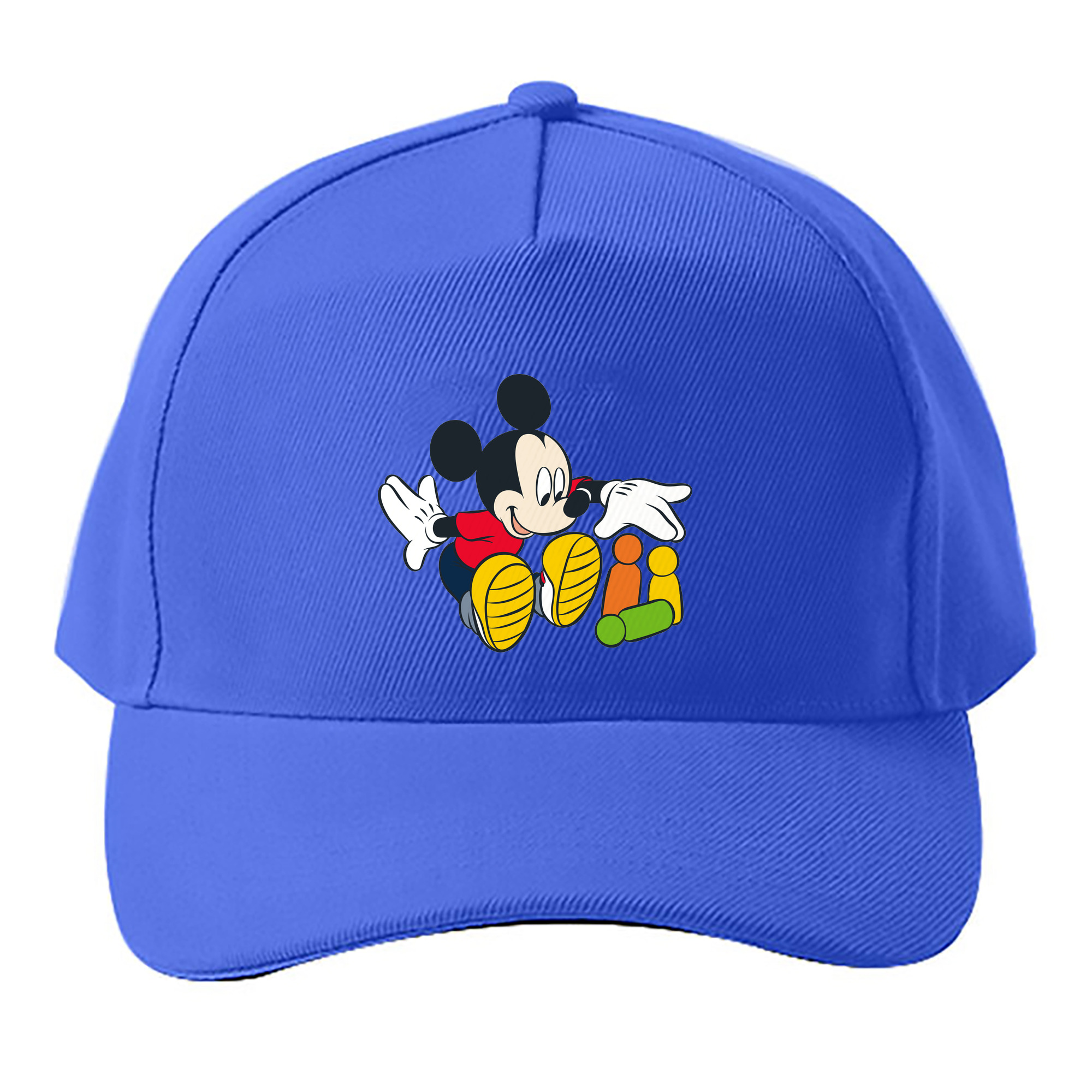 （画像用） ミッキーマウス Mickey Mouse ベースボールキャップ 綿100％ 男女兼用 帽子 スポーツ
